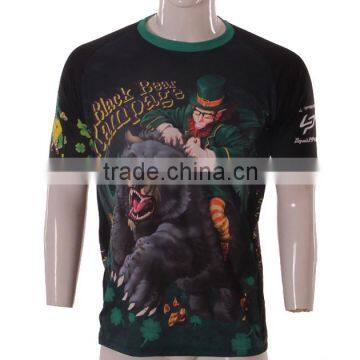 Full print t shirt/cheap custom printed shirts t shirts