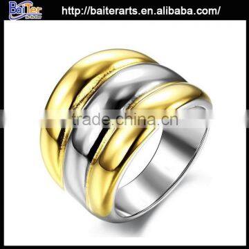 Fashion men's titanium gold ring ,cheap gold ring designs for men