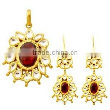 Kundan pendant Sets