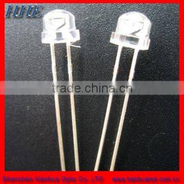 5mm white STRAW HAT LED component
