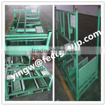 OEM steel pallet for Auto engine/steel racks for steel plate/high quality metal rack