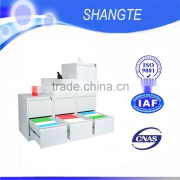 Colorful Design Office Furniture Funky 3 Drawer Metal File Cabinet
