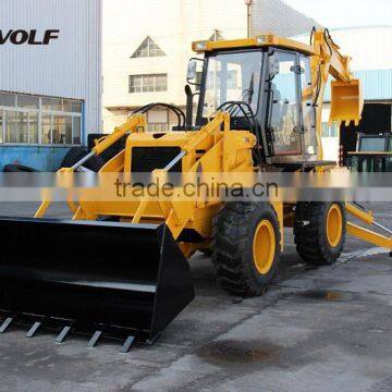 China Famous Brand WOLF Road Construction Backhoe Loader WZ30-25