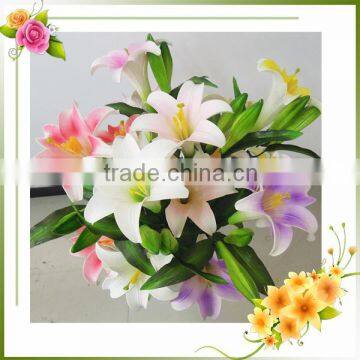 decorative factory direct artificial flowers lily