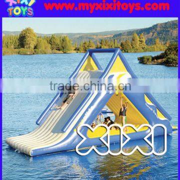 water floating inflatable slide