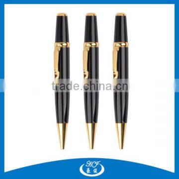 Novelty Mini Gold Middle Ring Metal Ball Pen