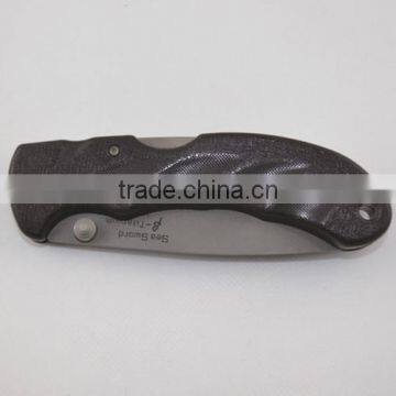 plastic handle diving knife with plastic sheath