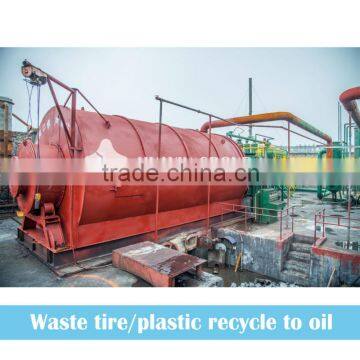 waste plastic from reycling waste paper mill to fuel oil pyrolysis machine