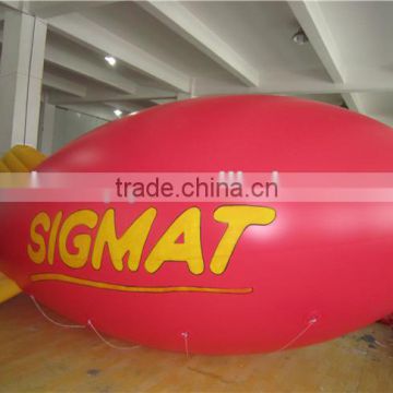 Hiqh quality and big inflatable floating advertising balloons/blimp fpr sale