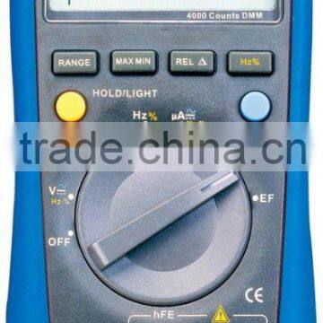 MU61A 3 3/4 digital multimeter/4000 counts digital multimeter/ multi meter/digital multimeter with frequency