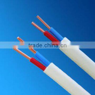 Safety flat wires PVC flat electrical wiring flat cable and wires