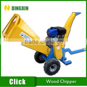 Mobile ATV Wood shredder machine