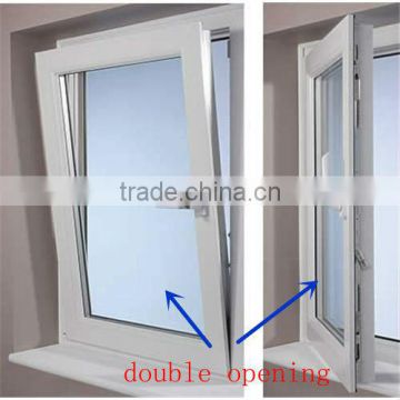 foshan wanjia factory pvc glass reception window