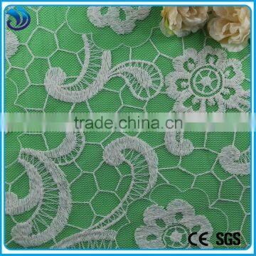 Wholesale Fabric China Top selling Fancy floral embroidery