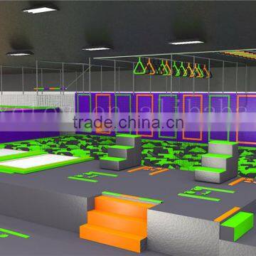 China Manfacturer Factory Direct Sale Trampoline Park Indoor Amusement Indoor Trampoline Park photo-3