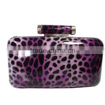 2016 Alibaba China Purple Beauty Bag Clutch Evening Bags For Woman