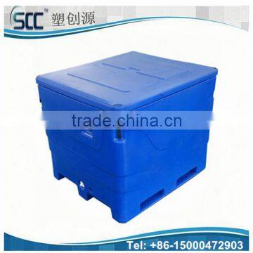 1000L Large Fish Cooler, Fish Holding Tub, Fish Cooler Made of LLDPE+PU Insulation photo-2