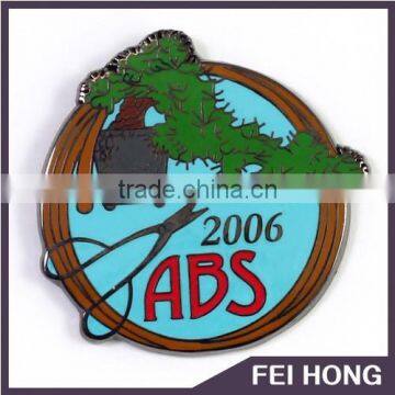 Fast Delivery customized plated gun badge for souvenir