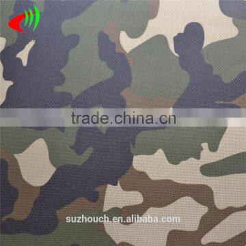 polyester military camouflage 420d water resistant polyester oxford fabric