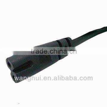 UL 2 Pin Power Cord Flat Pin India Power Cable Wire Copper photo-3