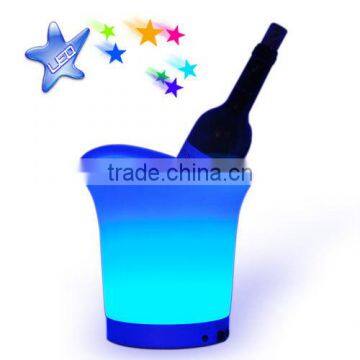 Acrylic Mini Circular Wine Led Bottle Ice Bucket Party Cooler China Factory