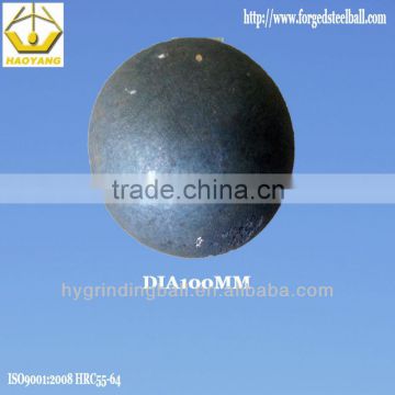 High quality and unbreakable forged steel grinding Ball for SAG ball mills in mining