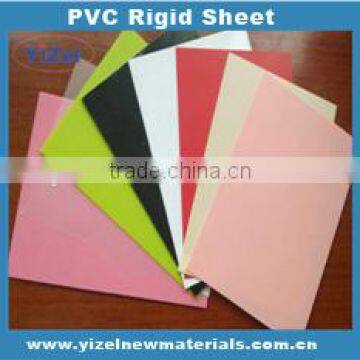 High quality Chinese factory color PVC Rigid Sheet