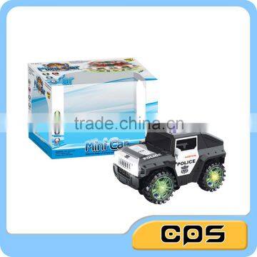 Crazy police 360 rotation bo car toy for children