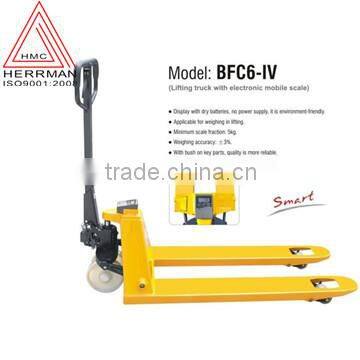 (HERRMAN)High quality 2000-2500kgs Hand Pallet truck BFC6-IV
