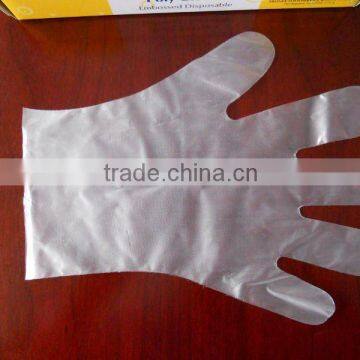 Disposable Medical use CPE gloves/oneoff plastic gloves