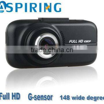 Support the gravity sensor function HD Car DVR A8