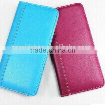 new 2016 custom leather passport holder Multifunctional wholesale custom travel popular design passport