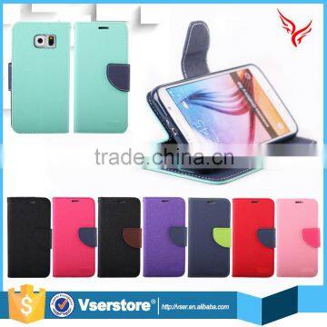 new hot selling products leather cover with wallet for iphone 6 6S leather phone covers