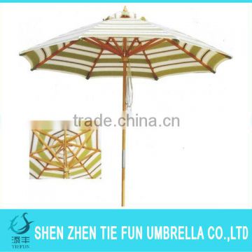 Automatic mini patio umbrella