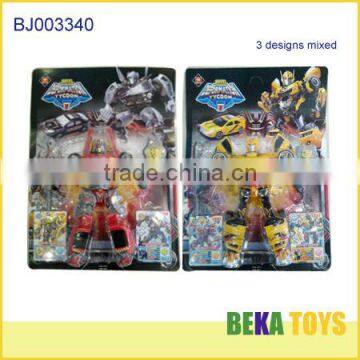 Shantou toy factory plastic toys supplier robot toy