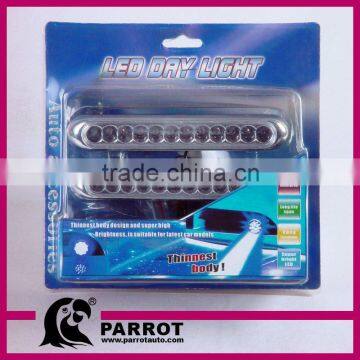 Strobo light AUTO DRL/ Car LED daytime running lights/ flashing function 0.1w12*2 flasher