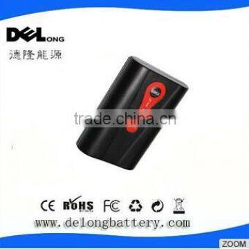 China supplier 7.4V 2600mah rechargeable lithium battery pack for heated clothing