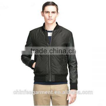 Mens Short Coats Fashion Zipper Up Jackets