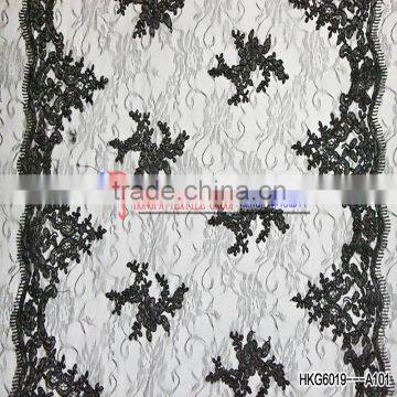 Fashion Embroidery Designs Special Cord Lace Fabric For Home Textile photo-2