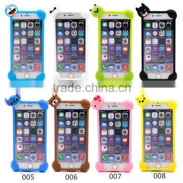 Samco New Arrive Cute Cartoon Universal Rubber Silicone Bumper for OPPO Joy Plus Phone Case photo-2