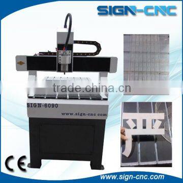 Cheap SIGN 6090 mini cnc router machine/cnc router ball screw for wood