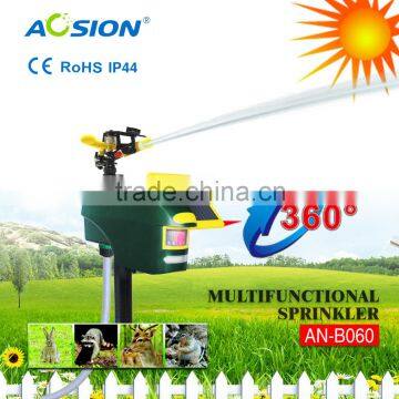 Motion Activated Detection Sprinkler Sprinkler Pipe Animal Deterrent Fox Racoon Mice Birds Repellent Repeller Scarecrow Function