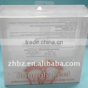 plastic cosmetic packaging with pvc pet