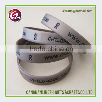 Cheap wholesale silicon bracelet factory