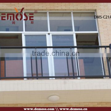 used aluminum u-profile railings for balcony