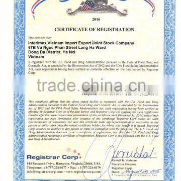 VIETNAM ROBUSTA COFFEE INTERIMEX