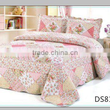 Polyester Patchwork Bedding Sets DS812