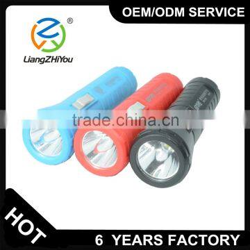 OEM handheld small size high power led flashlight with custom packing