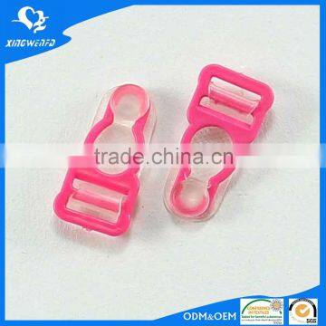 Pink plastic suspender clips garter clips