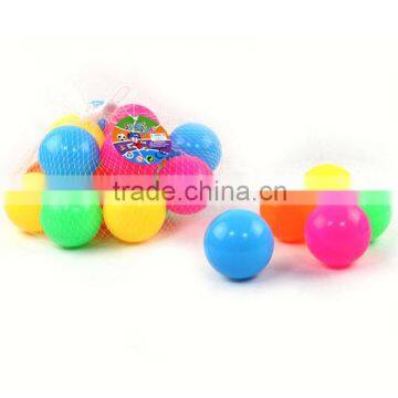 Many color plastic hollow ball, human plastic ball